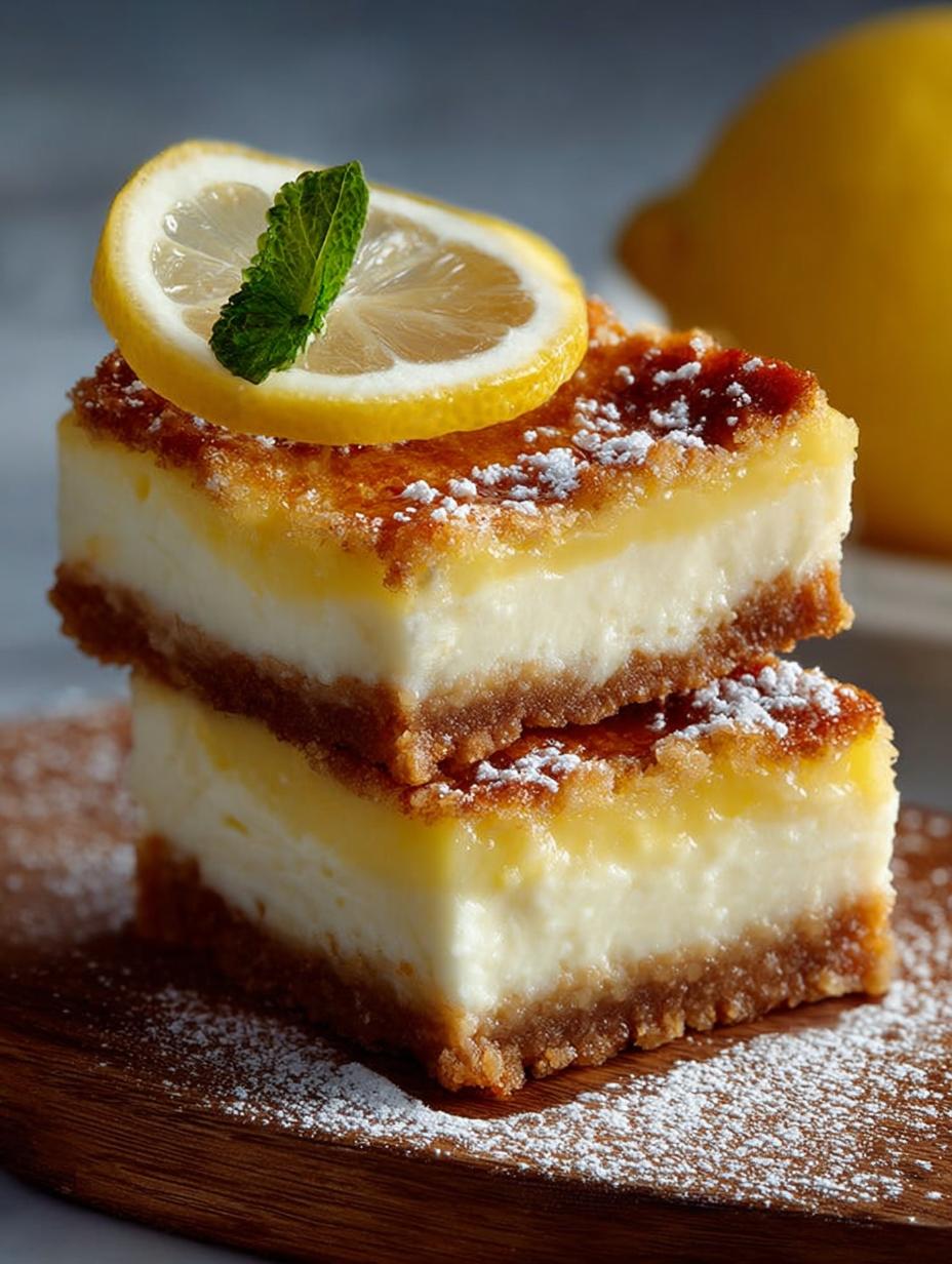 Lemon Cream Cheese Bars