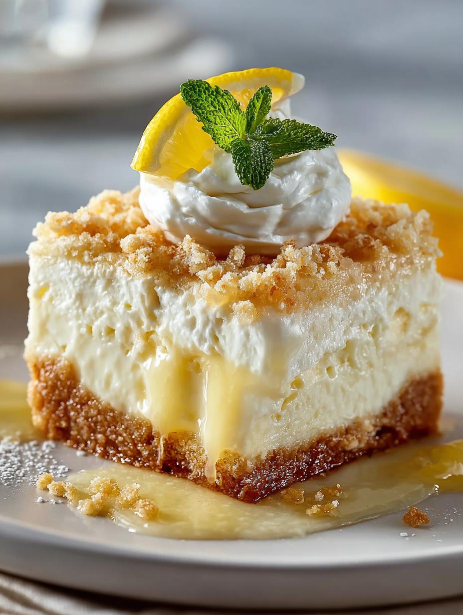 Lemon Cream Cheese Dump