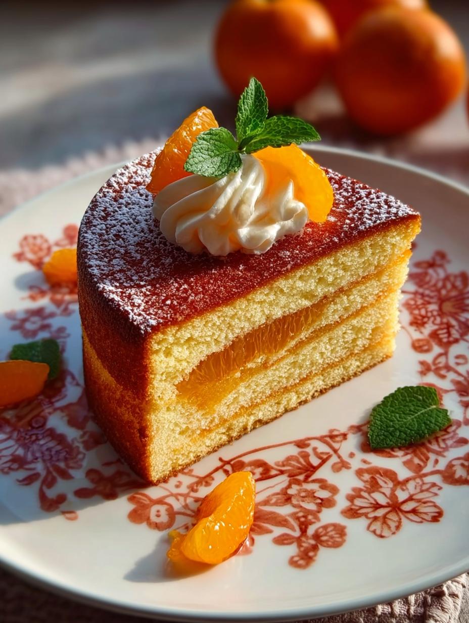 Mandarin Cake