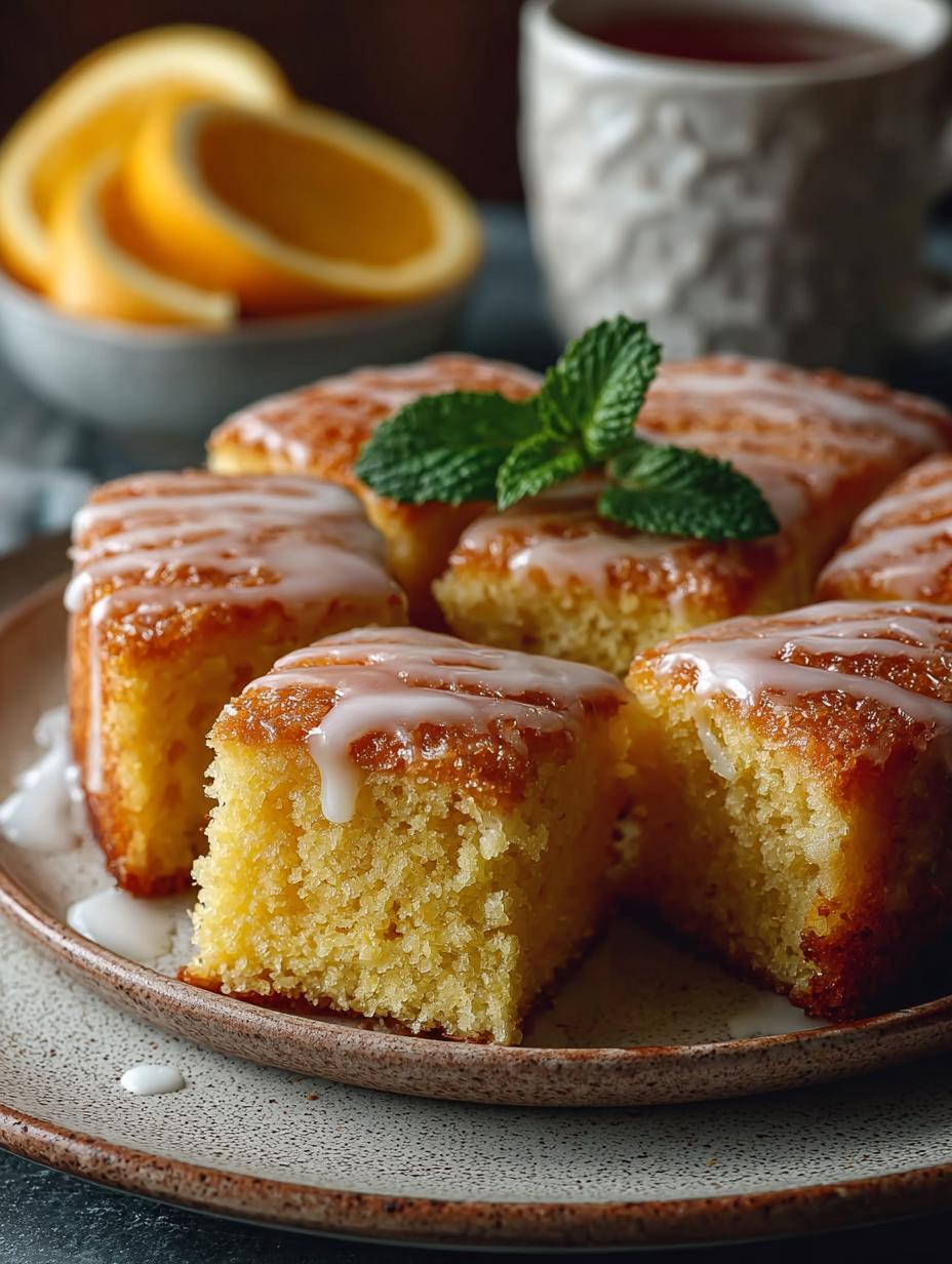 Irresistible Mary Berry Spiced Orange cake fresh from the oven on a cooling rack