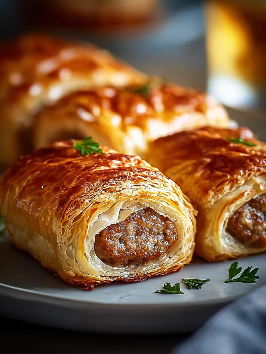 Mary Berrys Beef Sausage Rolls for Comfort Food Bliss - Mary Berrys Beef Sausage - additional detail