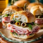 Mini Muffuletta Sandwiches