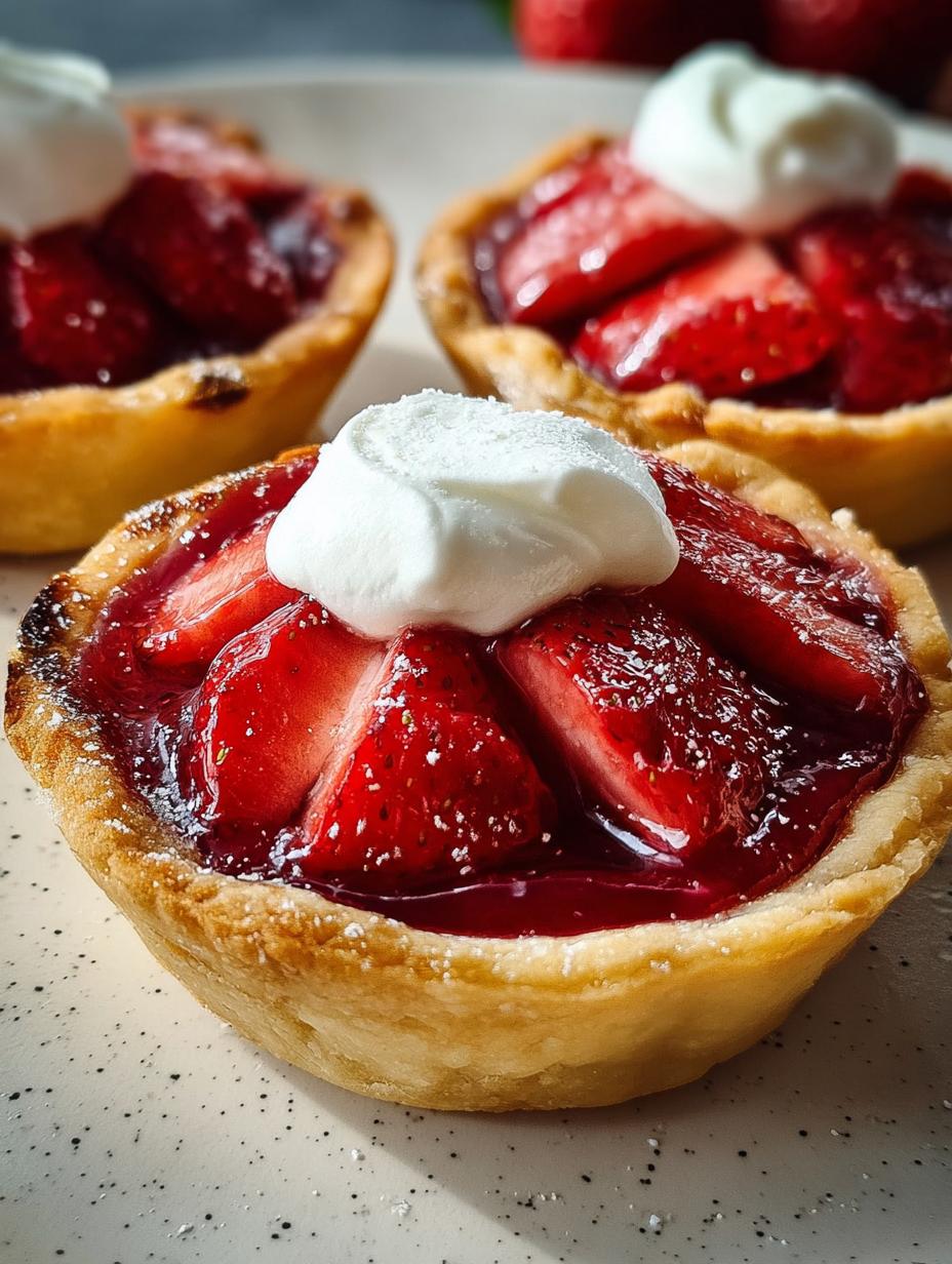 Mini Strawberry Pies