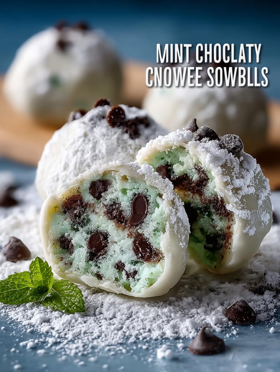 Mint Chocolate Chip Snowball: 7 Irresistible Treats - Mint Chocolate Chip Snowball - main visual representation