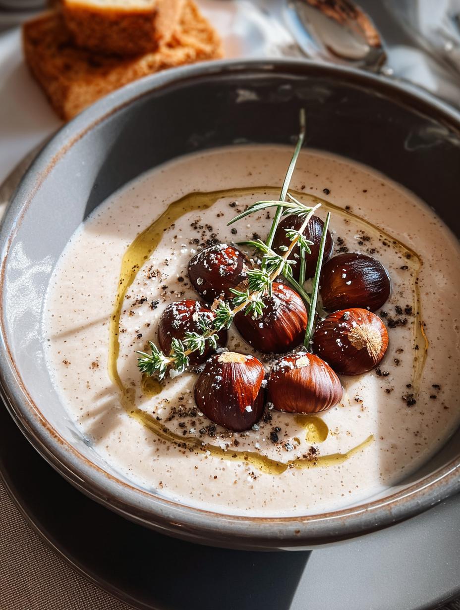 Modern Greek Christmas Chestnut Soup: A Festive Delight - Modern Greek Christmas Chestnut - main visual representation