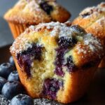 Moist Blueberry Muffins