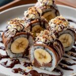 Nutella Banana Sushi Rolls