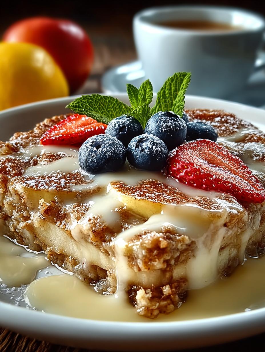 Oatmeal Apple Breakfast Bake