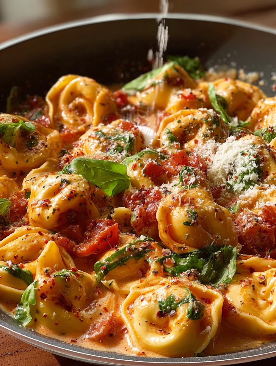 One Pan Tucsan Tortellini