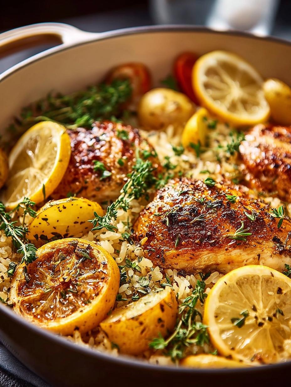 One Pot Lemon Herb Chicken: Easy Family Dinner Delight - One Pot Lemon Herb - main visual representation