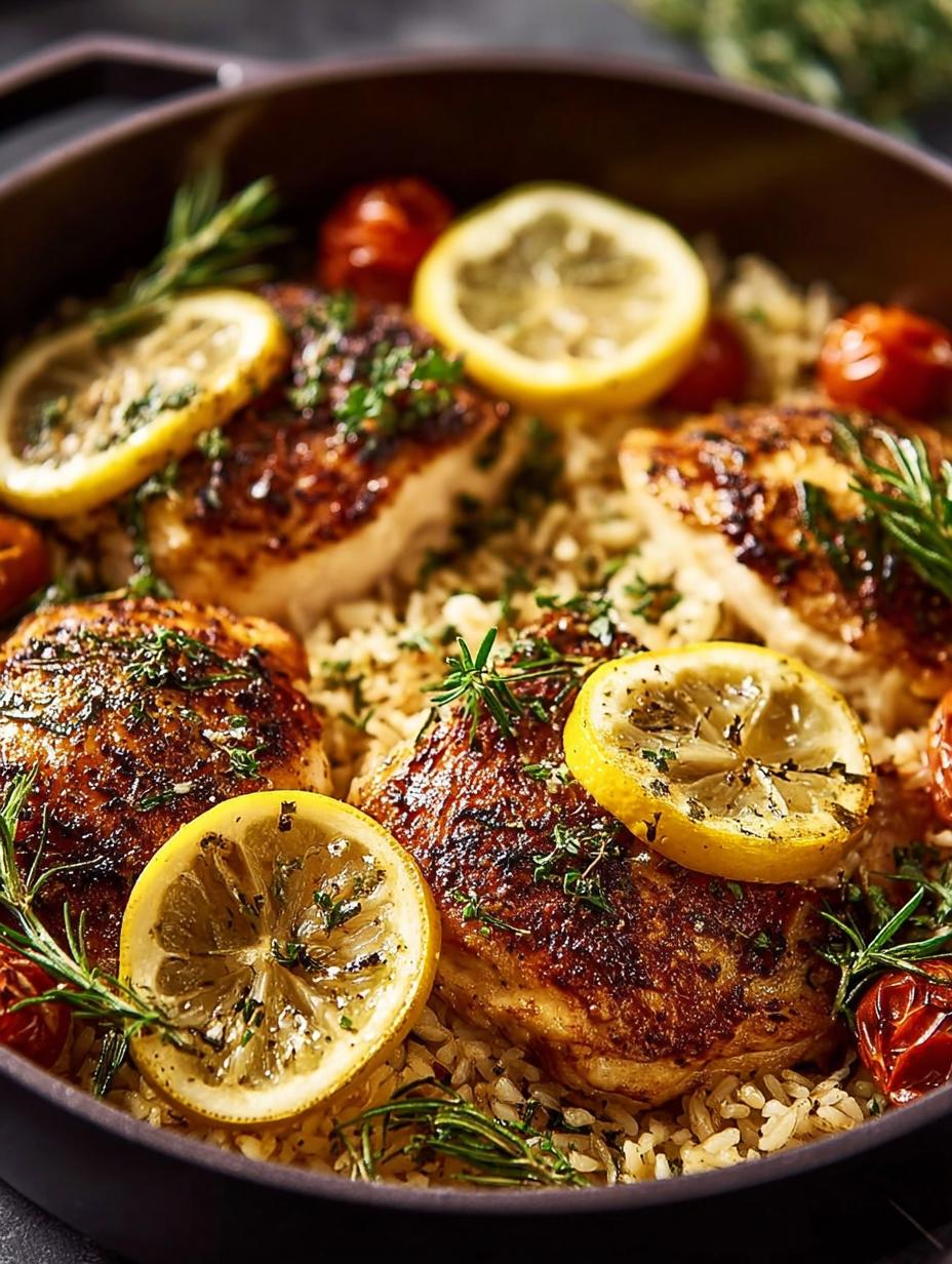 One Pot Lemon Herb Chicken: Easy Family Dinner Delight - One Pot Lemon Herb - additional detail