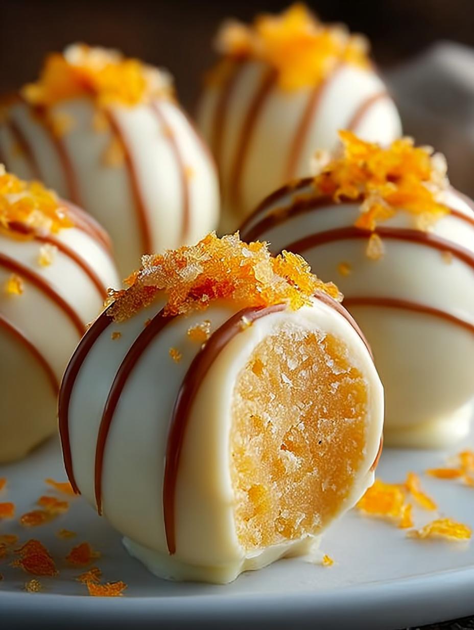 Delicious Orange Creamsicle Truffles to Savor - Orange Creamsicle Truffles - additional detail