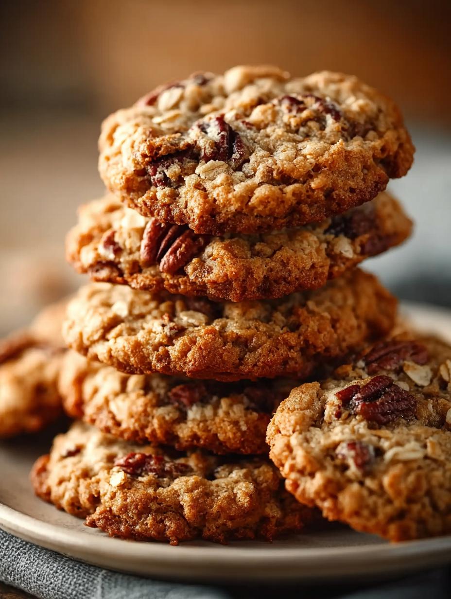 Delicious Pecan Pie Oatmeal Cookies Recipe for Fall 4 Delicious Pecan Pie Oatmeal Cookies Recipe for Fall - Pecan Pie Oatmeal Cookies - main visual representation
