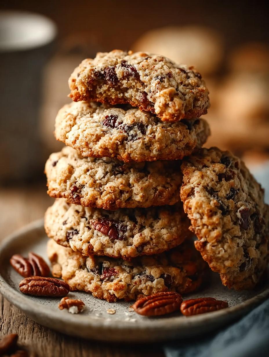 Delicious Pecan Pie Oatmeal Cookies Recipe for Fall 5 Delicious Pecan Pie Oatmeal Cookies Recipe for Fall - Pecan Pie Oatmeal Cookies - additional detail