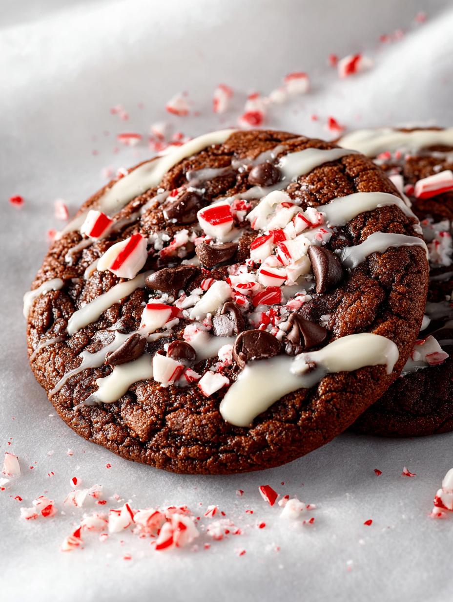 Peppermint Mocha Cookies