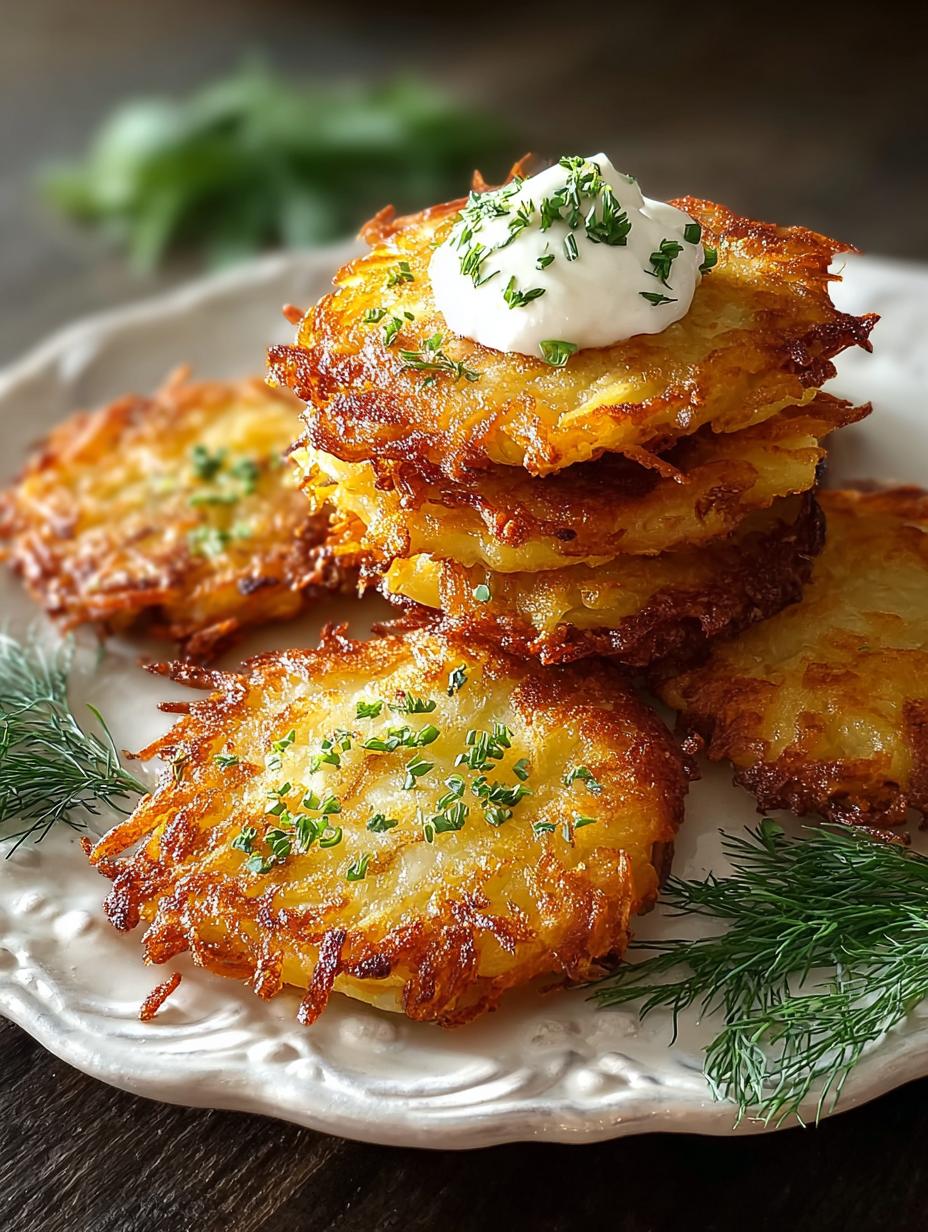 Perfectly Crispy Potato Latkes: 5 Simple Steps 5 Perfectly Crispy Potato Latkes: 5 Simple Steps - Perfectly Crispy Potato Latkes - additional detail