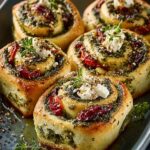 Pesto Feta Rolls