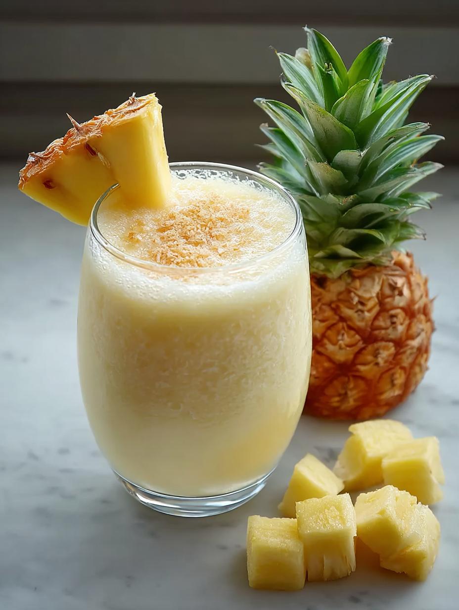 Pineapple Banana Smoothie: 5-Minute Refreshing Delight - Pineapple Banana Smoothie - main visual representation