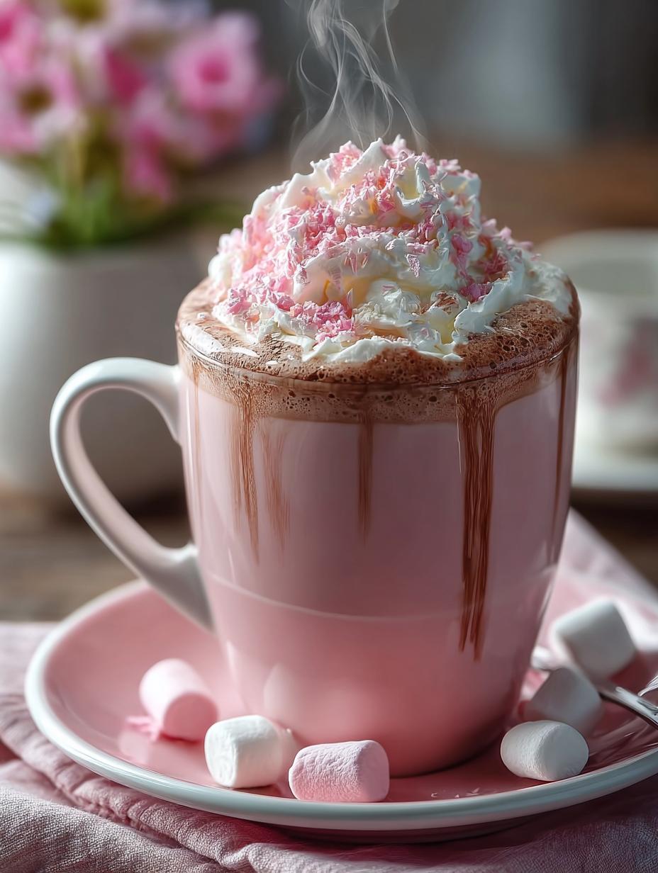 Delightful Pink Hot Chocolate Recipe for Cozy Moments - Pink Hot Chocolate - additional detail
