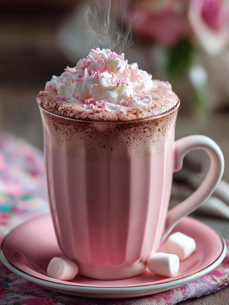 Pink Hot Chocolate