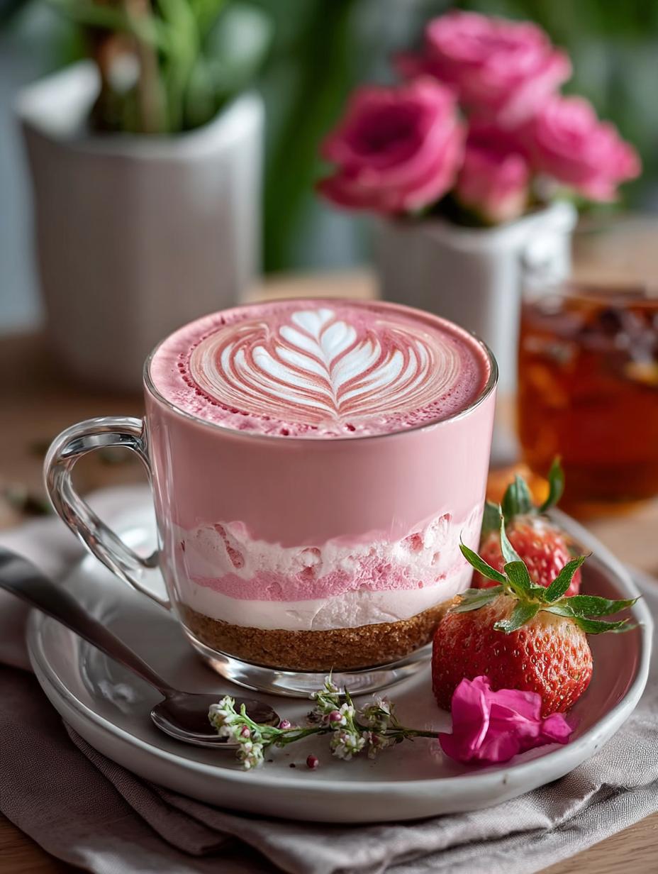 5 Irresistible Pink Latte Recipes You Must Try - Pink Latte - additional detail
