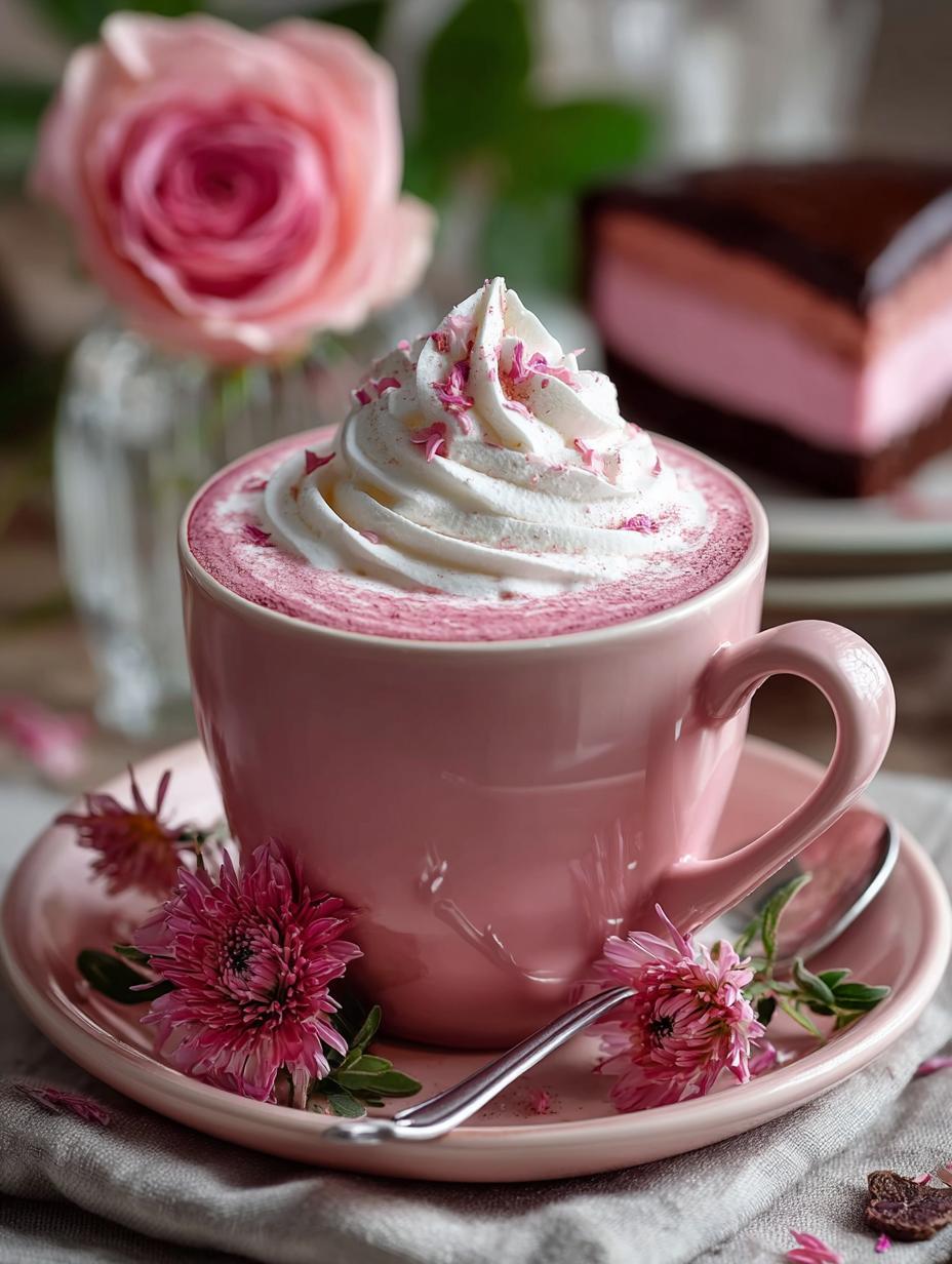 Pink Latte: 7 Heavenly Recipes You Must Try - Pink Latte - additional detail