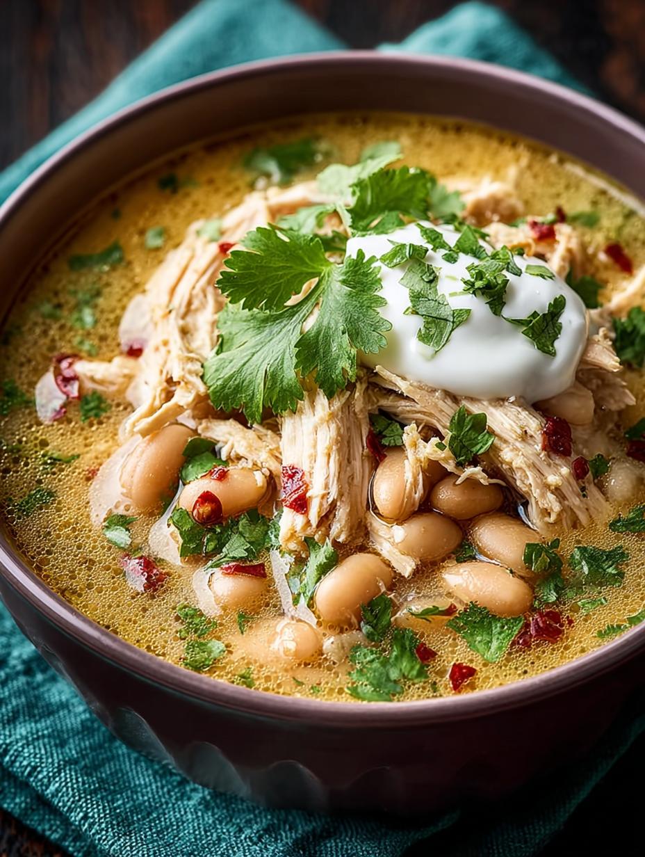 Pot White Chicken Chili