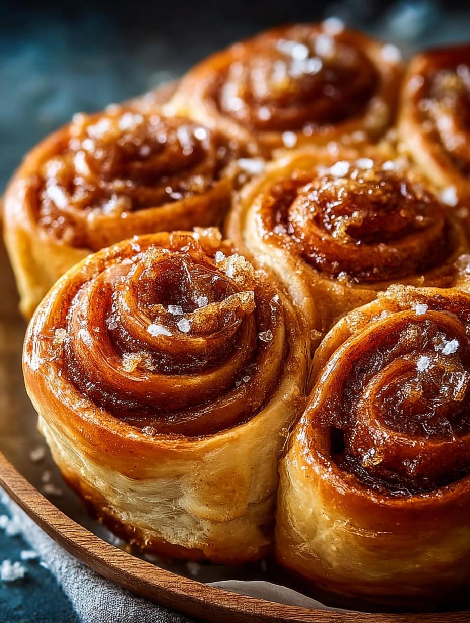 Puff Pastry Cinnamon Rolls