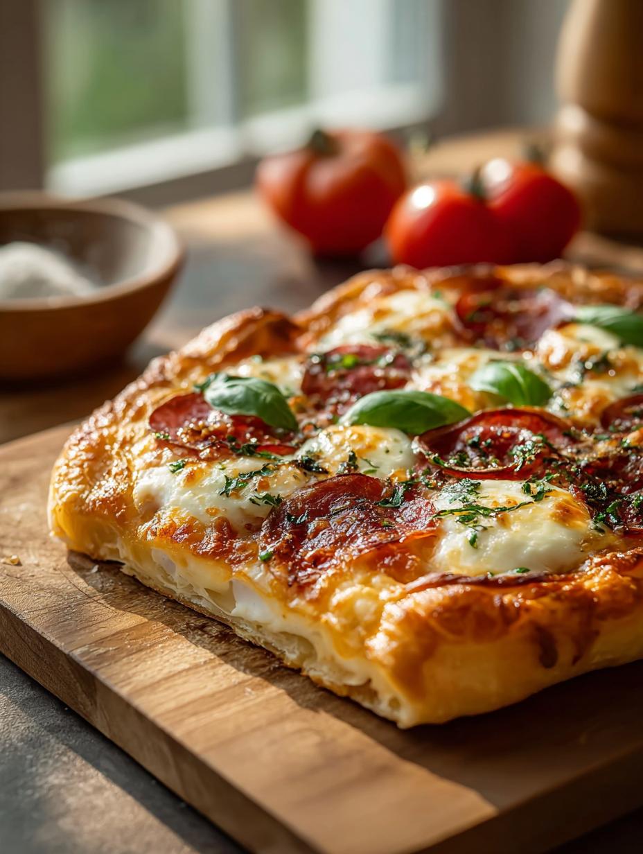 Puff Pastry Pizza