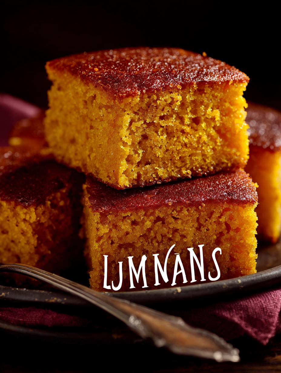 Pumpkin Cornbread with Cinnamon