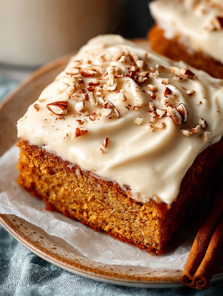 Delicious Pumpkin Sheet Cake Recipe for Fall Celebrations 5 Delicious Pumpkin Sheet Cake Recipe for Fall Celebrations - Pumpkin Sheet Cake - additional detail