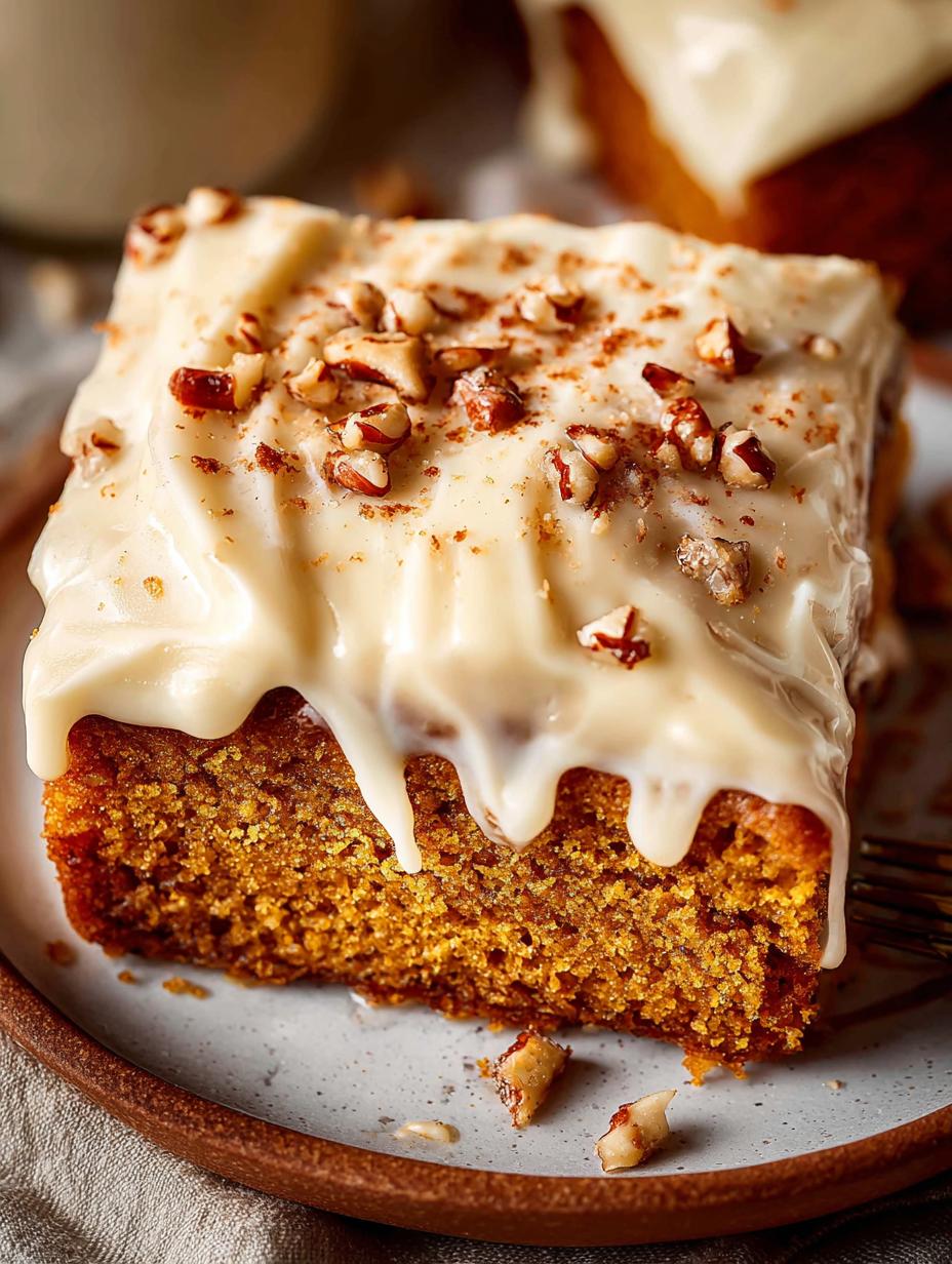Pumpkin Sheet Cake