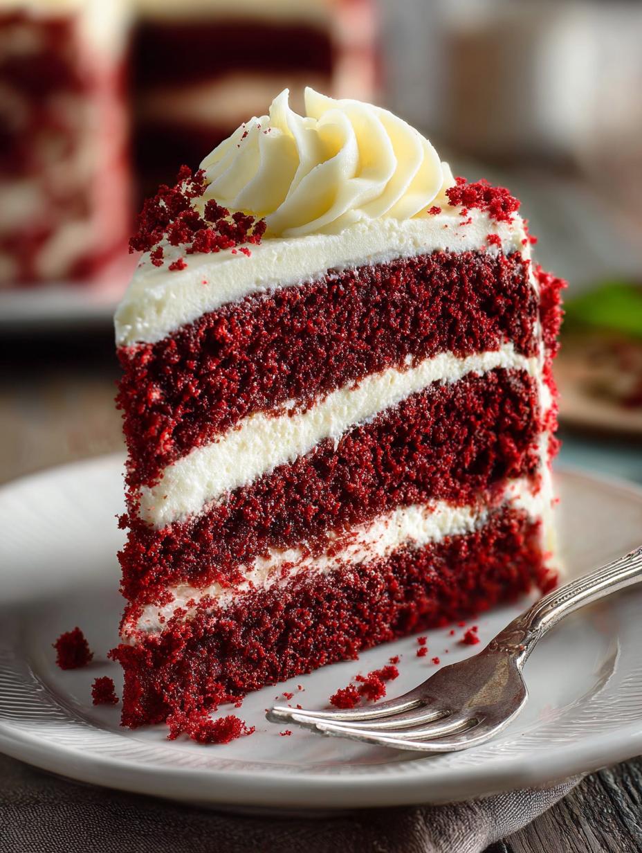 Red Velvet Cake: 10 Tips for the Best Recipe Ever - Red Velvet Cake - additional detail