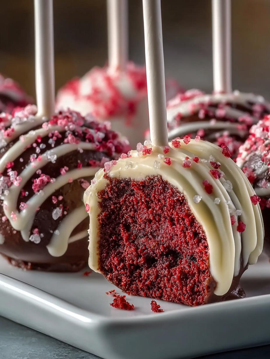 Red Velvet Cake Pops