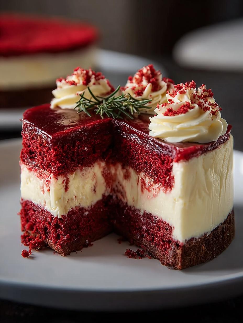 Red Velvet Cheesecake Layer: 12 Reasons to Indulge - Red Velvet Cheesecake Layer - main visual representation