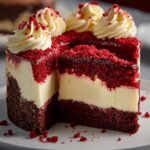 Red Velvet Cheesecake Layer