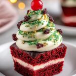 Red Velvet Christmas Tree