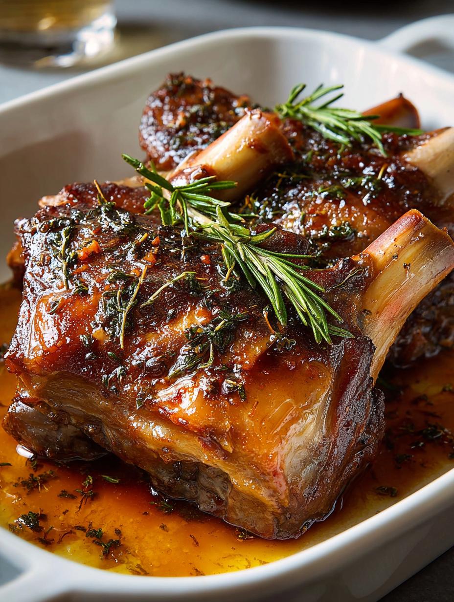 Roasted Lamb Shanks