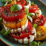 Roasted Tomato Caprese Salad