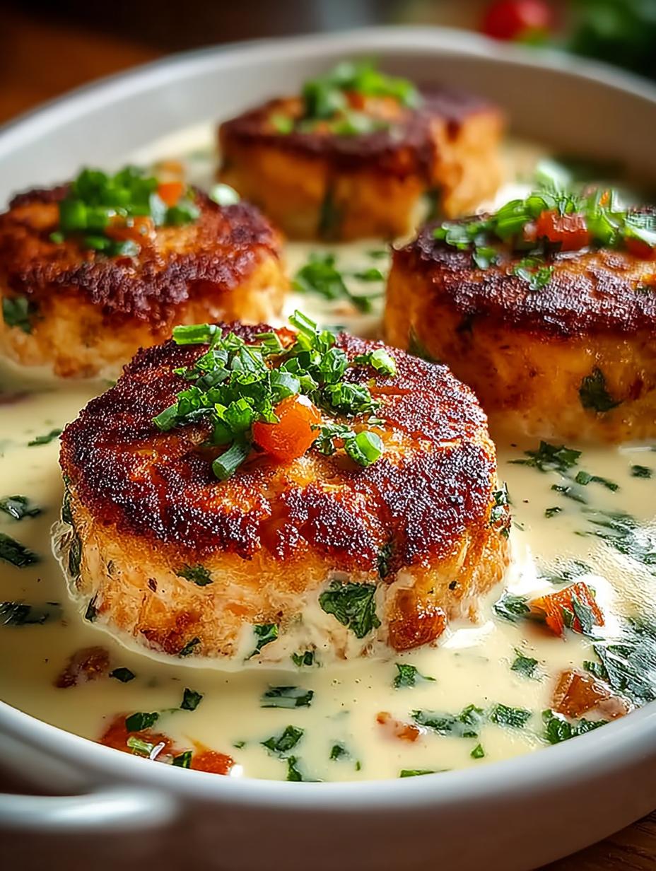 Salmon Patties with Creamy Lemon-Garlic Sauce Delight 5 Salmon Patties with Creamy Lemon-Garlic Sauce Delight - Salmon Patties with Creamy - additional detail