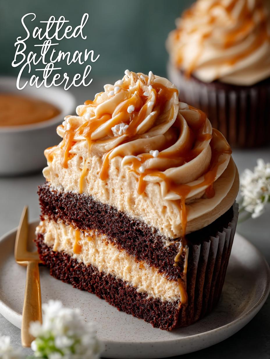 Salted Caramel Buttercream Frosting: The Ultimate Delight - Salted Caramel Buttercream Frosting - main visual representation