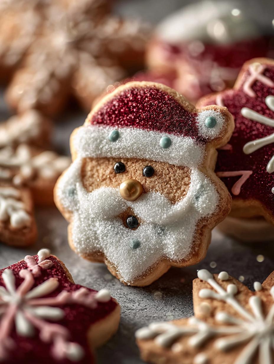 Santa Clause Cookies with