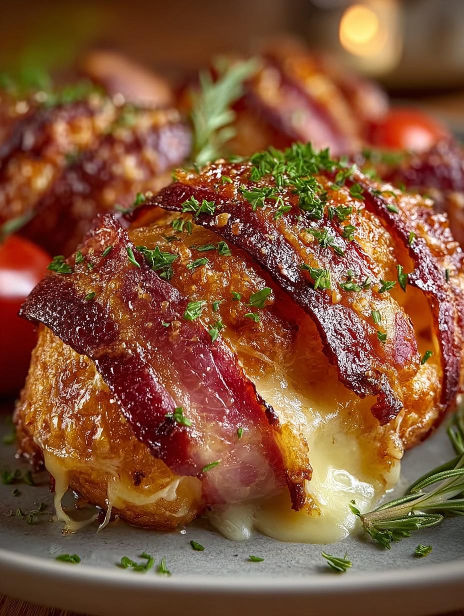 Savory Baked Ham Cheese