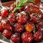 Savory Balsamic Roasted Grapes