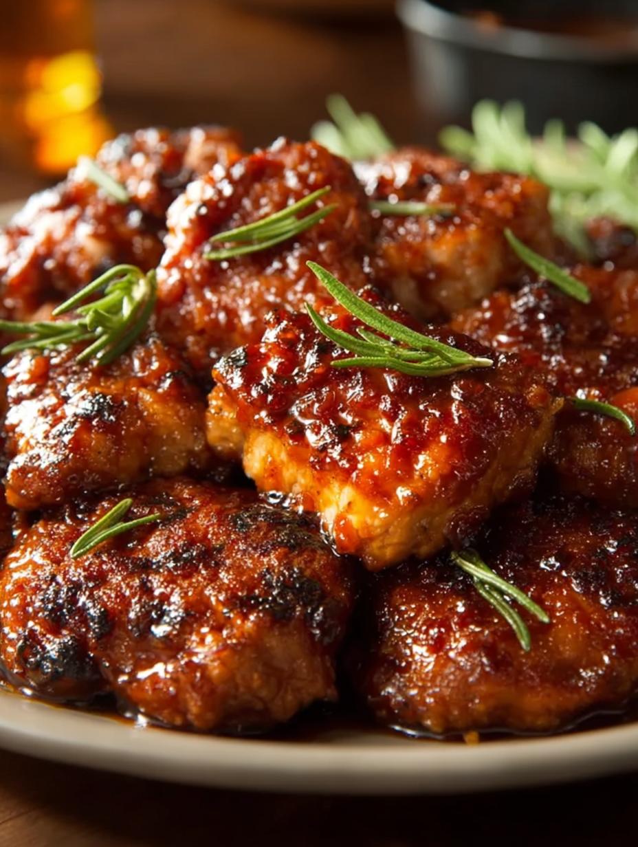 Savory BBQ Boneless Chicken Bites That Delight - Savory Bbq Boneless Chicken - main visual representation