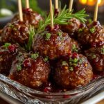 Savory Cocktail Meatballs Sweet