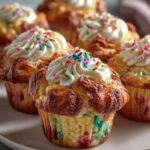 Seuss Color Explosion Muffins