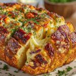 Seuss Rainbow Cheesy Bread