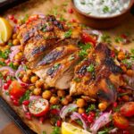 Sheet Pan Chicken Shawarma