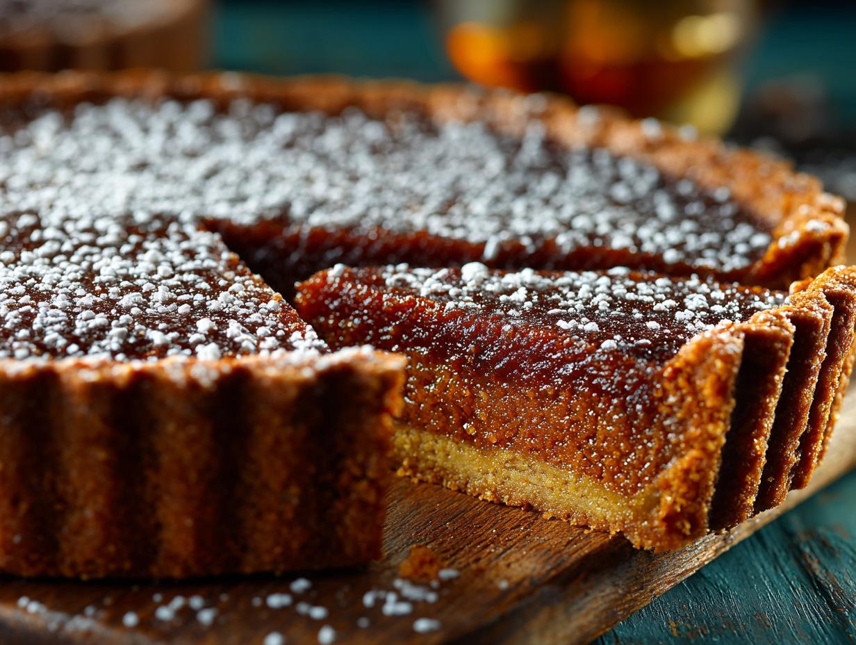 Indulge in Silky Gingerbread Pie: A Festive Delight 4 Indulge in Silky Gingerbread Pie: A Festive Delight - Silky Gingerbread Pie - main visual representation